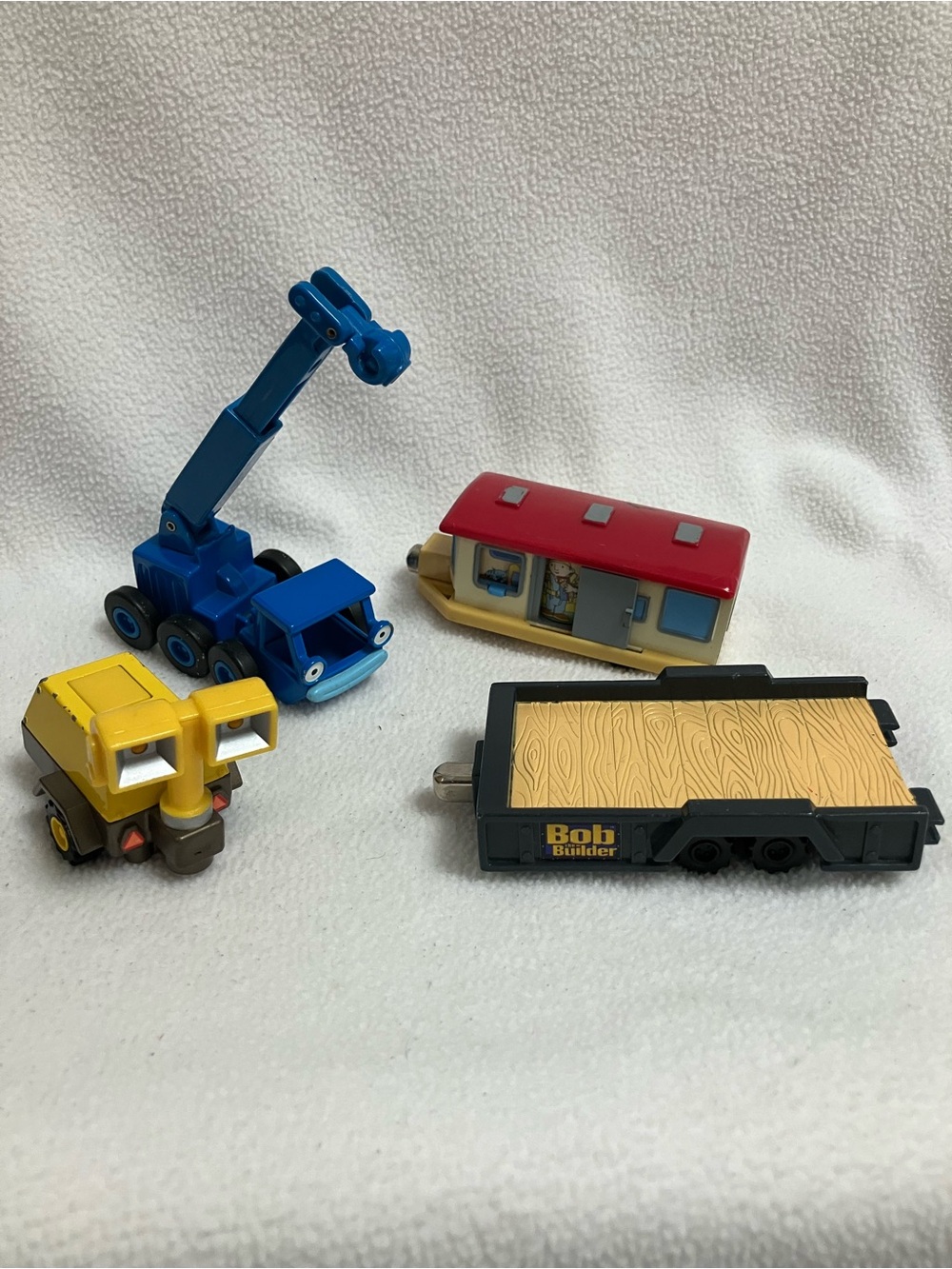 Vintage Bob the Builder Toy Vehicles lot untested.